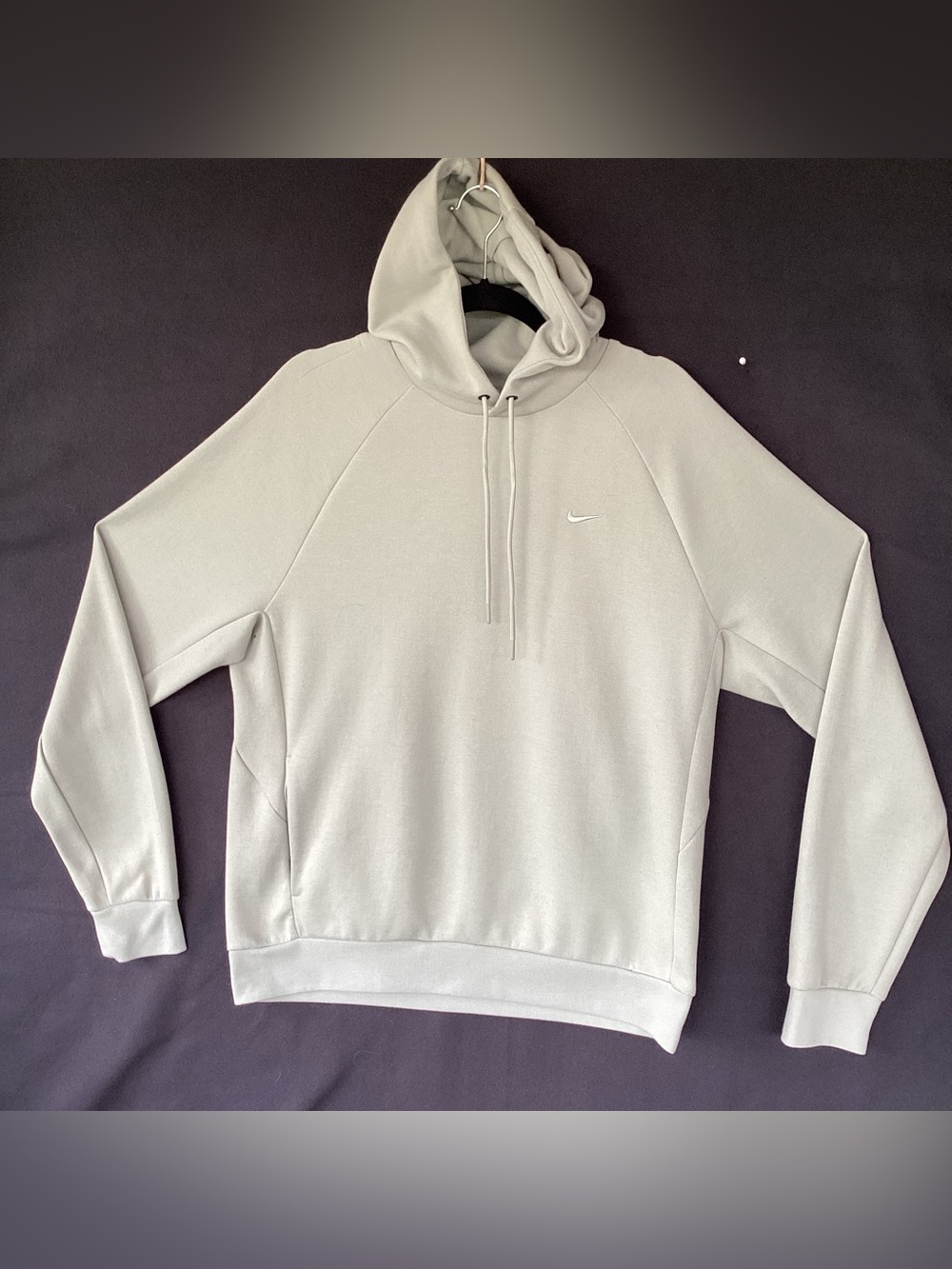 Nike men’s primary DriFit UV pullover hoodie sweatshirt light sage